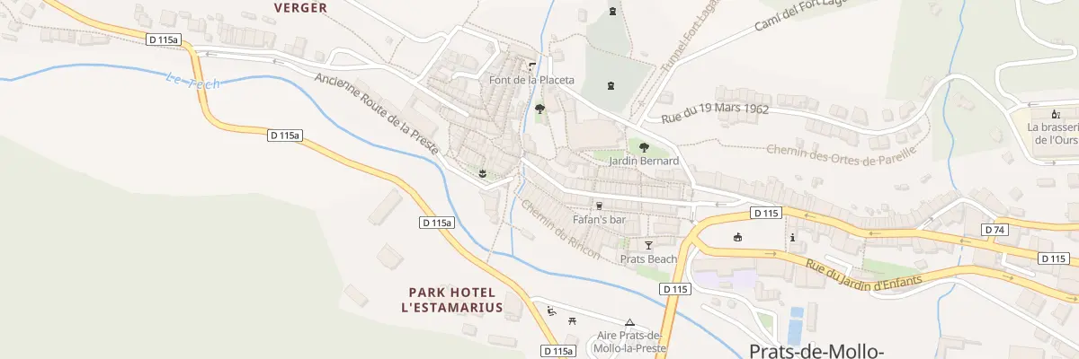 Plan du 12 Pte d’Espanya à Prats-de-Mollo-la-Preste