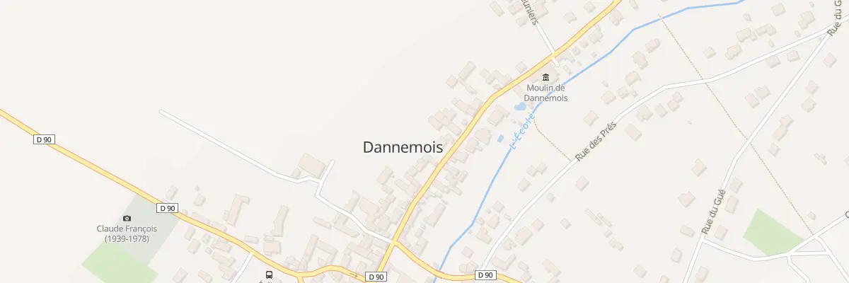 Plan du 23B Rue du Moulin à Dannemois
