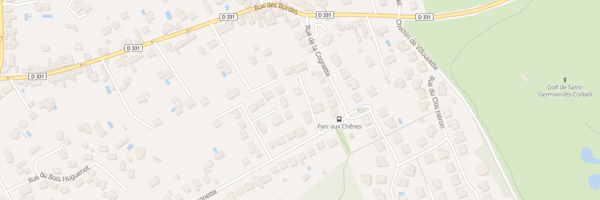Plan du 20B Rue de la Cognette à Étiolles