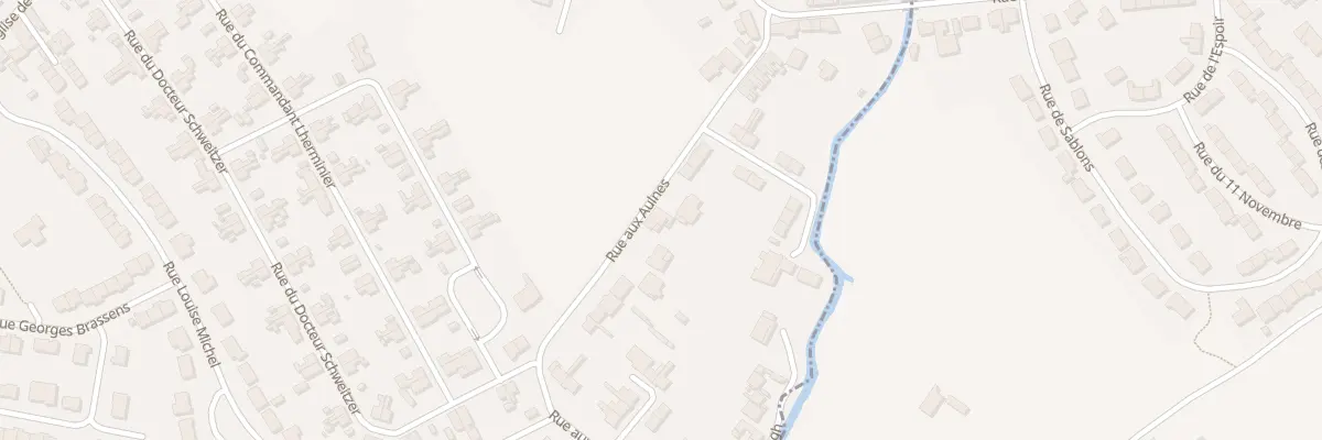 Plan du 35 Rue aux Aulnes à Isbergues