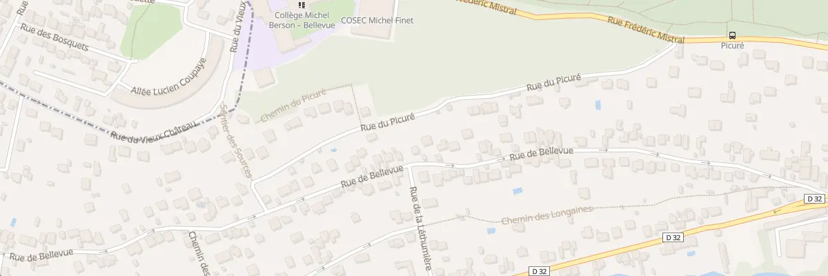 Plan du 94 Rue de Bellevue à Yerres