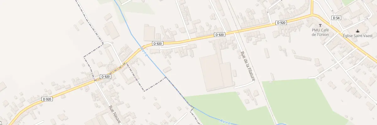Plan du 61 Rue de la République à Moreuil