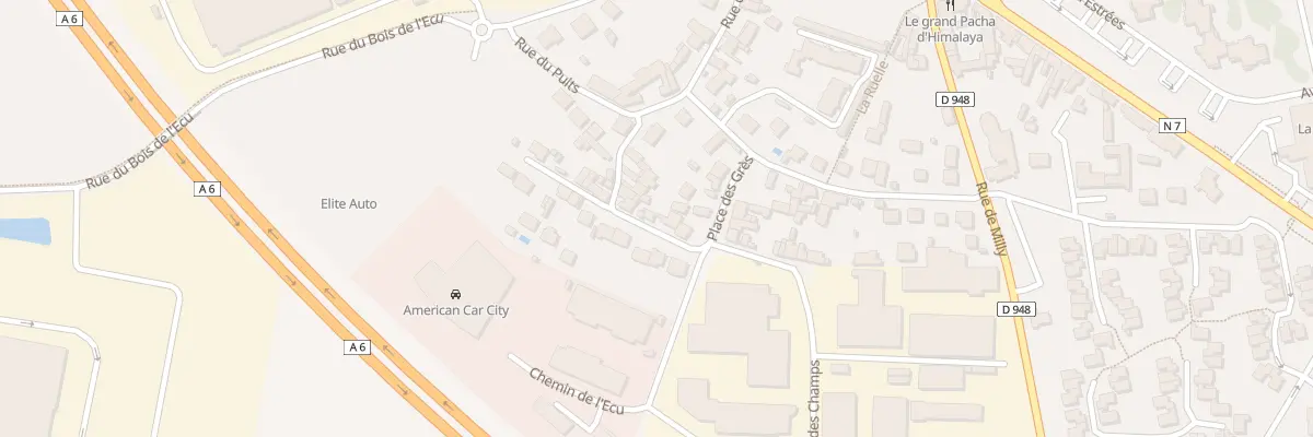 Plan du 11 Rue des Champs au Coudray-Montceaux