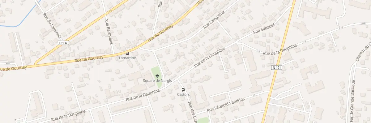 Plan du 28 Rue de la Dauphine à Corbeil-Essonnes