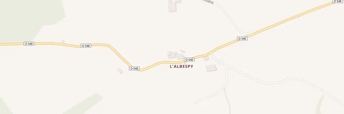 Plan du 5108 Albespy à Pruines
