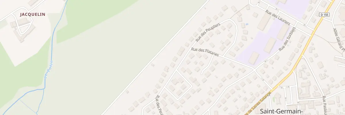 Plan du 40 Rue des Peupliers à Saint-Germain-du-Puy