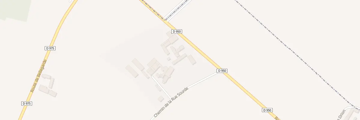 Plan du 95 Rte de Pithiviers à Mézières-en-Gâtinais