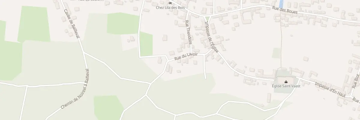 Plan du 7 Rue du Lavoir à Nointel