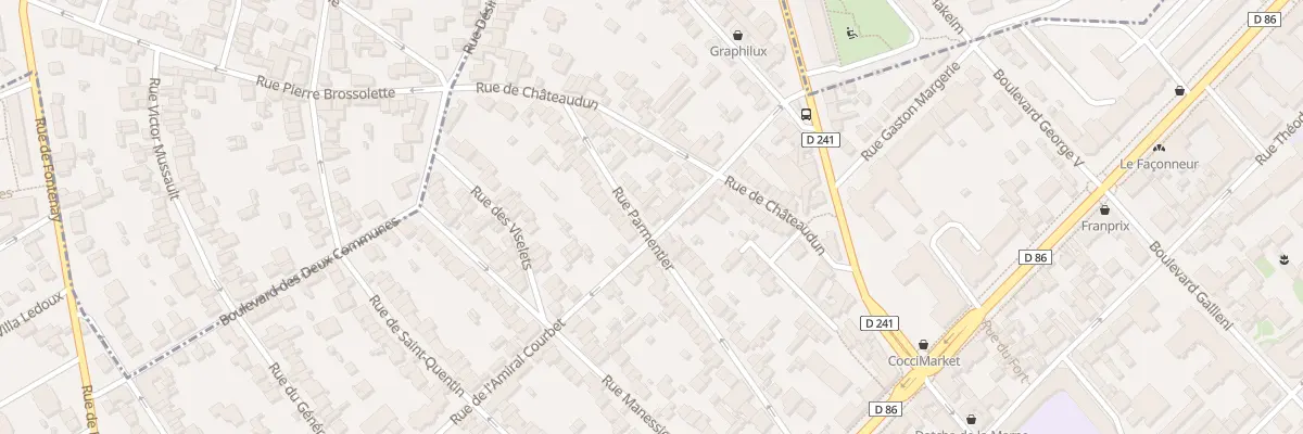 Plan du 46 Rue Parmentier à Nogent-sur-Marne