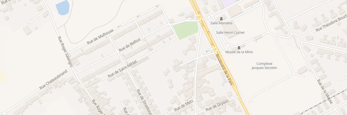 Plan du 56 Rue du Général Leclerc à Auchel