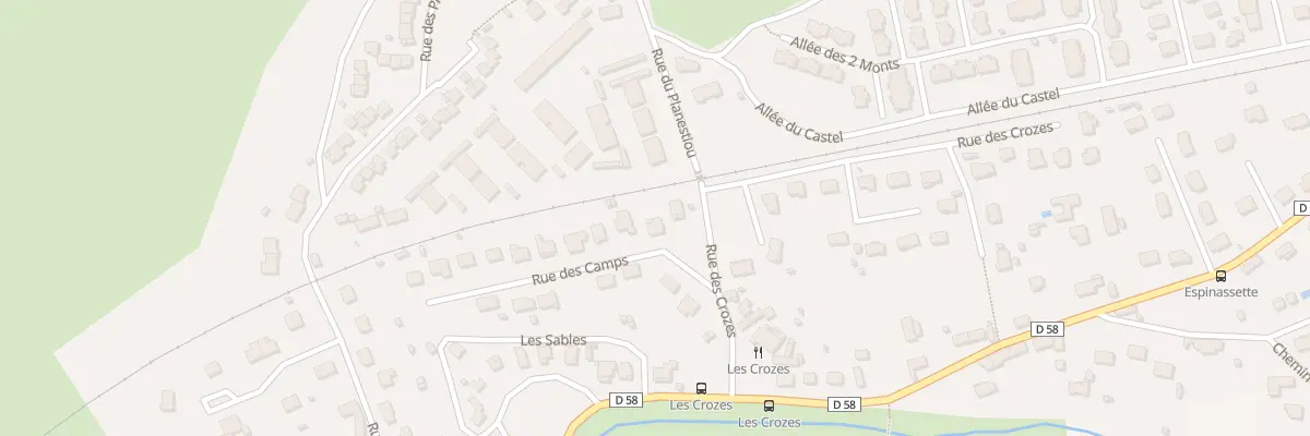 Plan du 4 Rue des Camps à Arpajon-sur-Cère