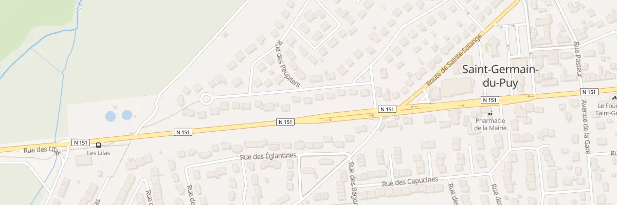 Plan du 11 Rue des Tilleuls à Saint-Germain-du-Puy