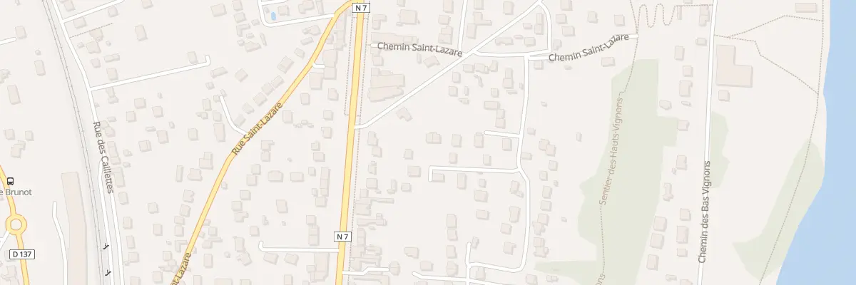 Plan du 14E Rue Louis Baudoin à Corbeil-Essonnes
