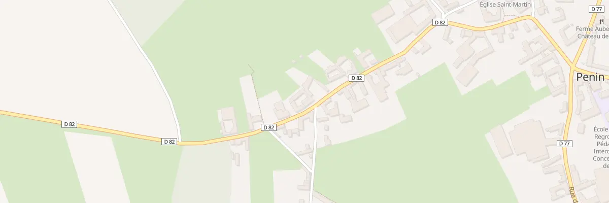 Plan du 13 Rue de Maizières à Averdoingt