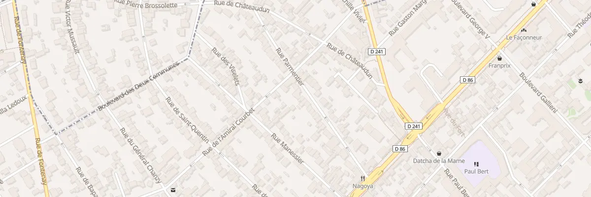 Plan du 39 Rue Parmentier à Nogent-sur-Marne