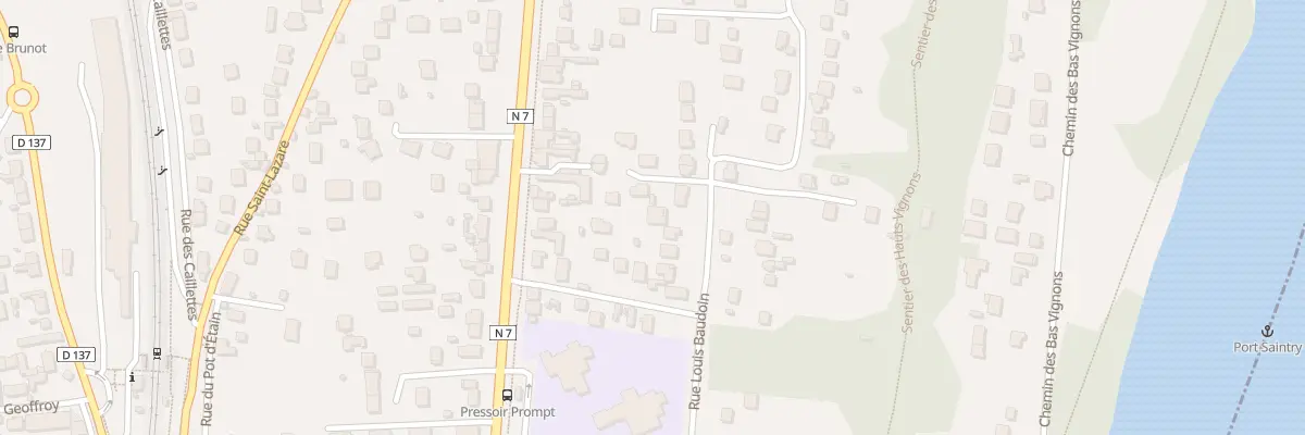 Plan du 42 Rue Louis Baudoin à Corbeil-Essonnes
