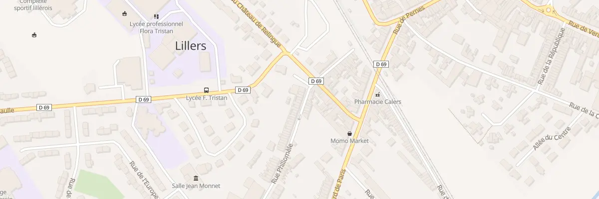 Plan du 7 Rue Philiomel à Lillers