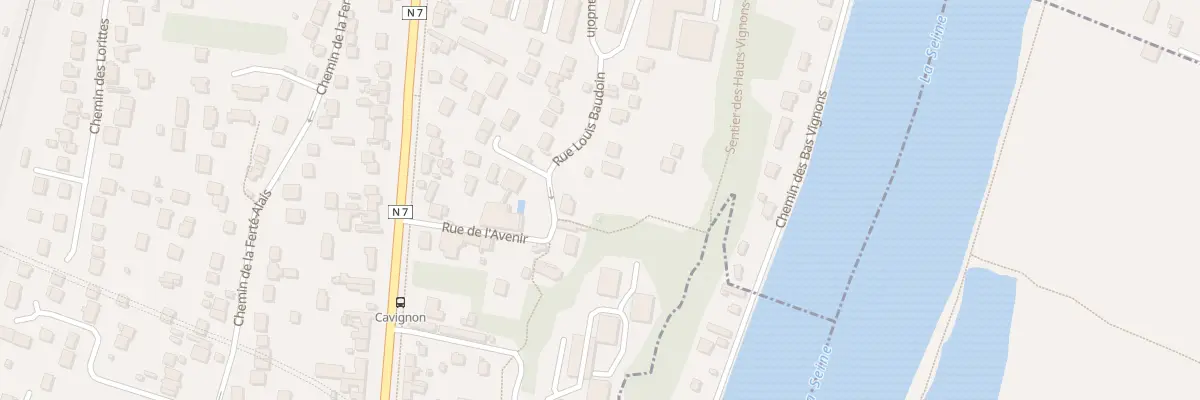 Plan du 137 Rue Louis Baudoin à Corbeil-Essonnes