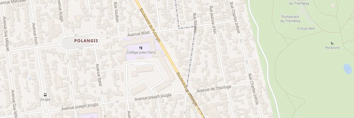 Plan du 62 Bd de Polangis à Joinville-le-Pont