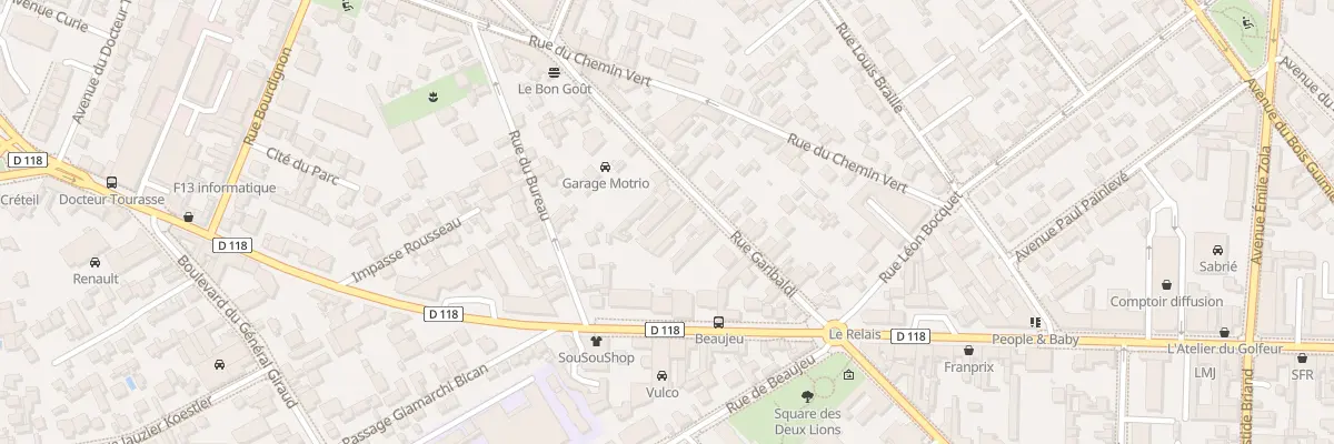 Plan du 32 Rue Garibaldi à Saint-Maur-des-Fossés