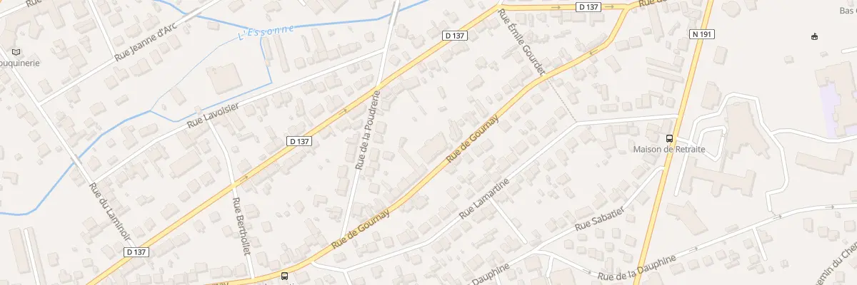 Plan du 50 Rue de Gournay à Corbeil-Essonnes