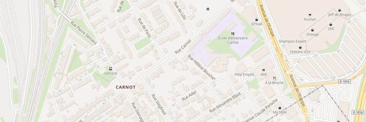 Plan du 142 Rue Carnot à Nogent-sur-Oise