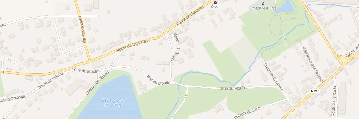 Plan du 5 Rue de la Loubière à Orval