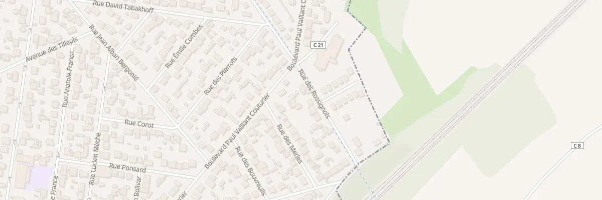 Plan du 19 Rue des Rossignols à Goussainville