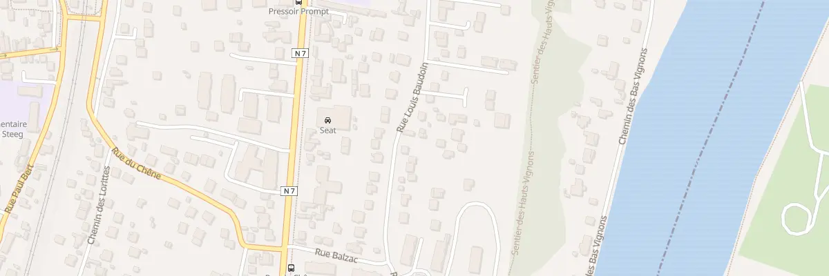 Plan du 93 Rue Louis Baudoin à Corbeil-Essonnes