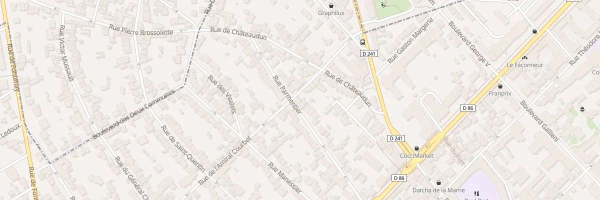 Plan du 42 Rue Parmentier à Nogent-sur-Marne