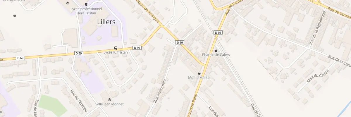 Plan du 38 Rue Philiomel à Lillers