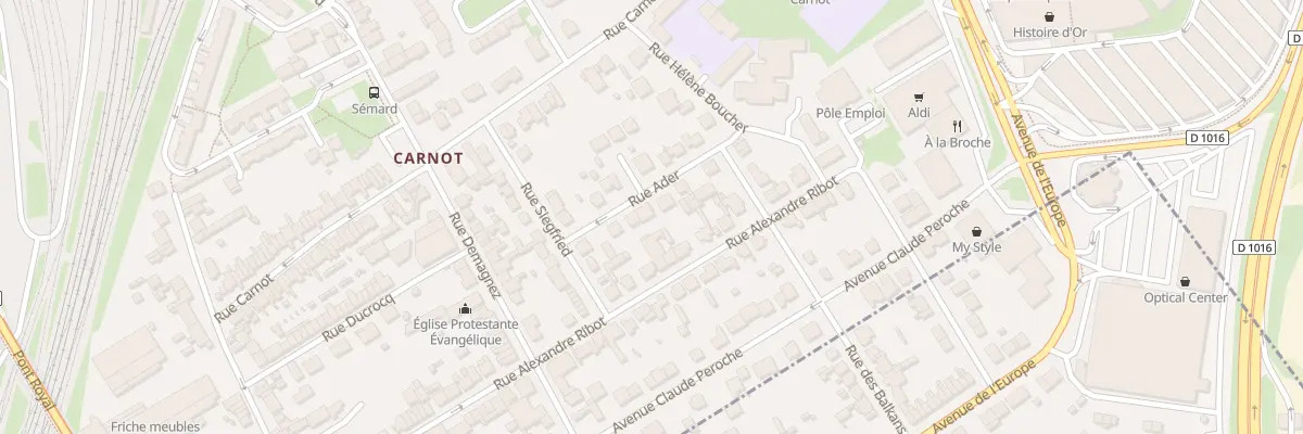 Plan du 8 Rue Ader à Nogent-sur-Oise