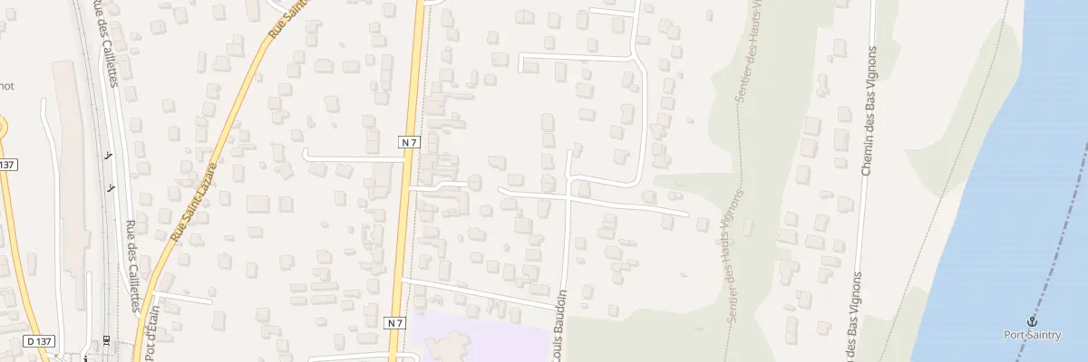 Plan du 38 Rue Louis Baudoin à Corbeil-Essonnes