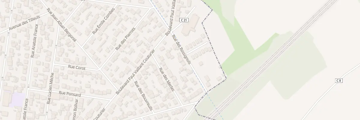 Plan du 15 Rue des Rossignols à Goussainville