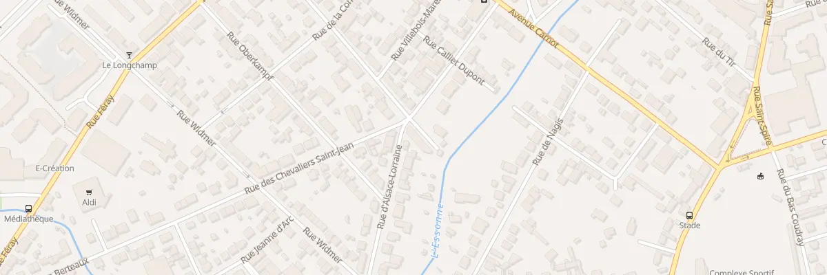 Plan du 1 Rue d’Alsace Lorraine à Corbeil-Essonnes