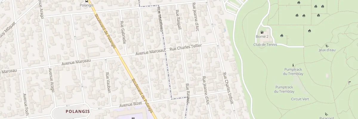 Plan du 27 Rue Raspail à Champigny-sur-Marne