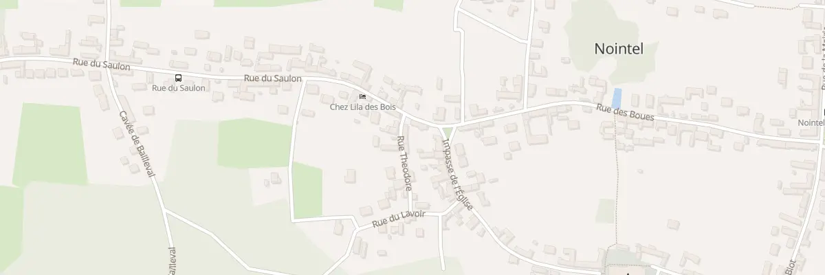 Plan du 1 Rue du Saulon à Nointel