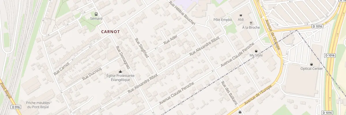 Plan du 67 Rue Alexandre Ribot à Nogent-sur-Oise