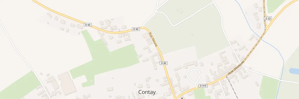 Plan du 11 Rue Neuve à Contay