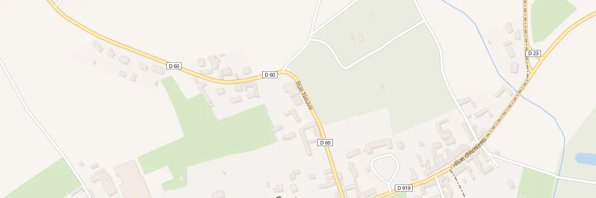 Plan du 17 Rue Neuve à Contay