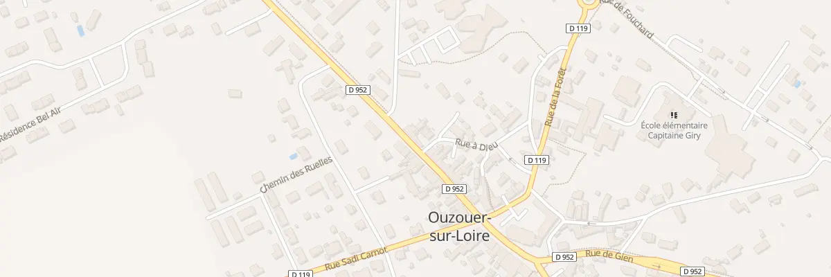 Plan du 66 Rue Nationale à Ouzouer-sur-Loire
