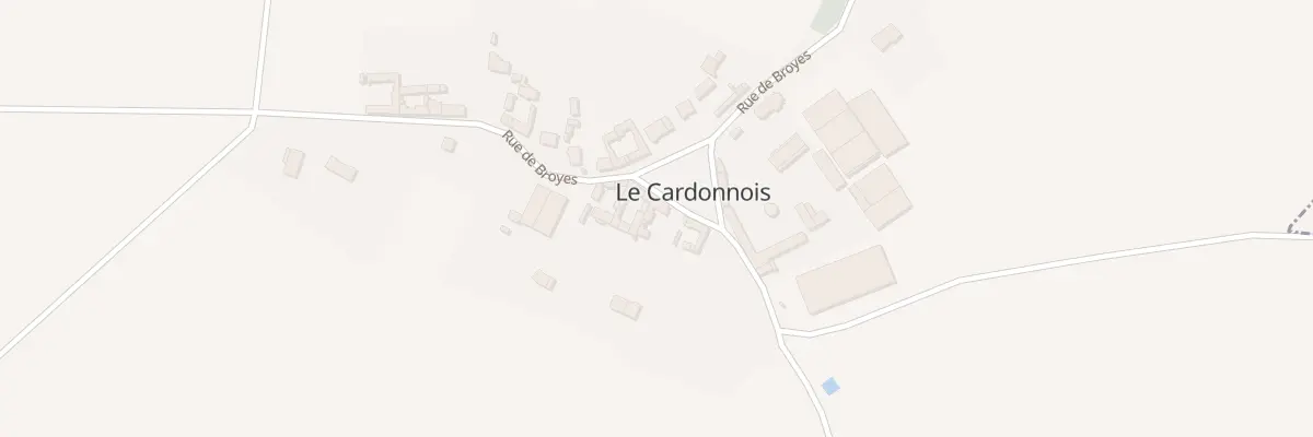 Plan du 15 Rue de Broyes au Cardonnois