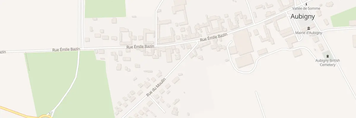 Plan du 4 Rue du Moulin à Aubigny