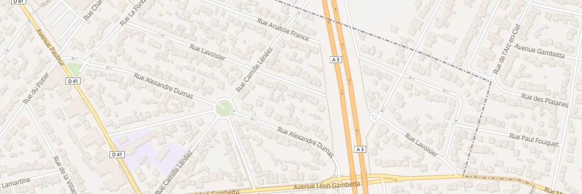 Plan du 56 Rue Lavoisier au Blanc-Mesnil