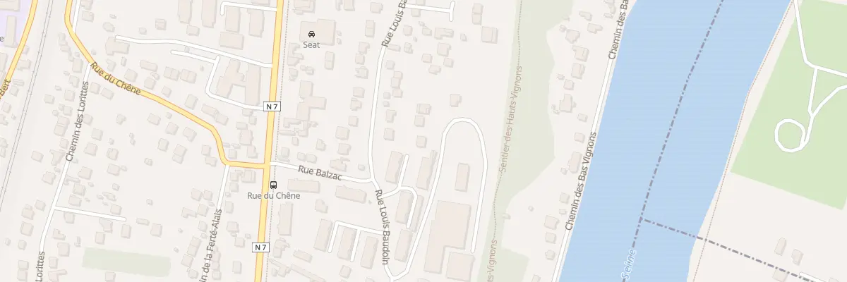 Plan du 109B Rue Louis Baudoin à Corbeil-Essonnes