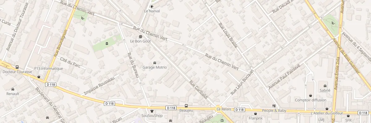 Plan du 37 Rue Garibaldi à Saint-Maur-des-Fossés