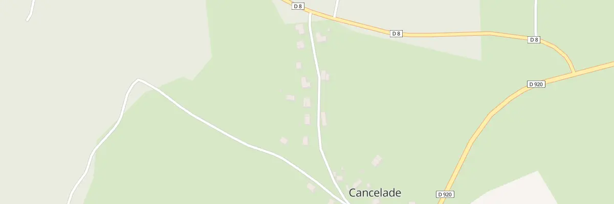 Plan du 26 Cancelade à Prunet
