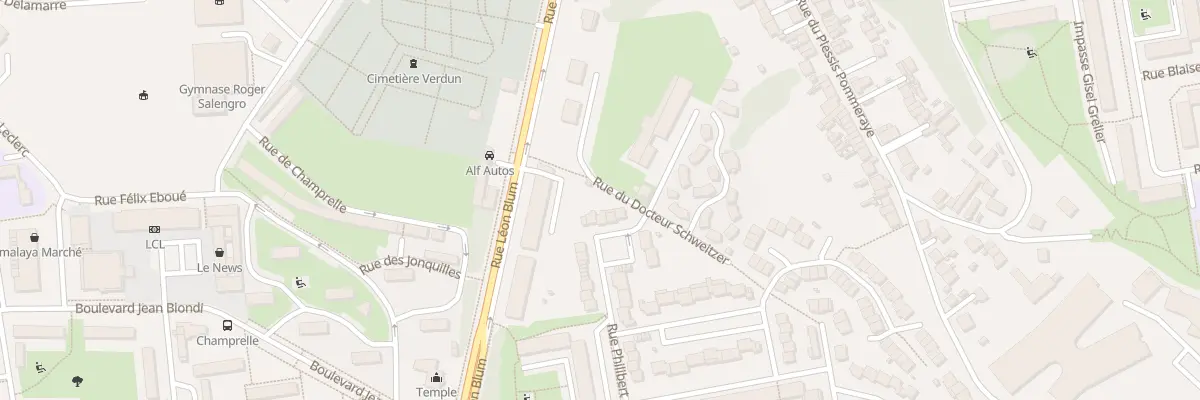 Plan du 24 Rue Philibert Borin à Creil