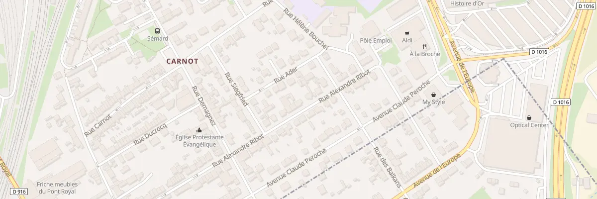 Plan du 69 Rue Alexandre Ribot à Nogent-sur-Oise