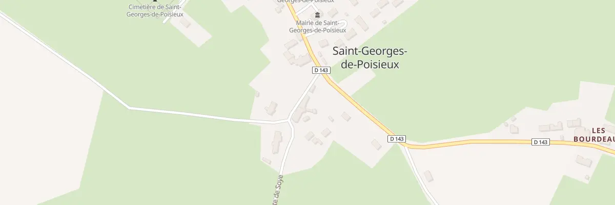 Plan du 1 Rte de Soye à Saint-Georges-de-Poisieux